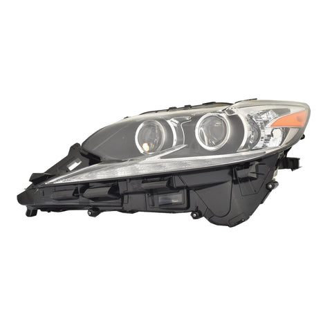 For Lexus ES 350/ 300h 2016 2017 Headlight w/o Adaptive LED HI-BEAM Driver Side CAPA Certified 81070-33A60 LX2518159C
