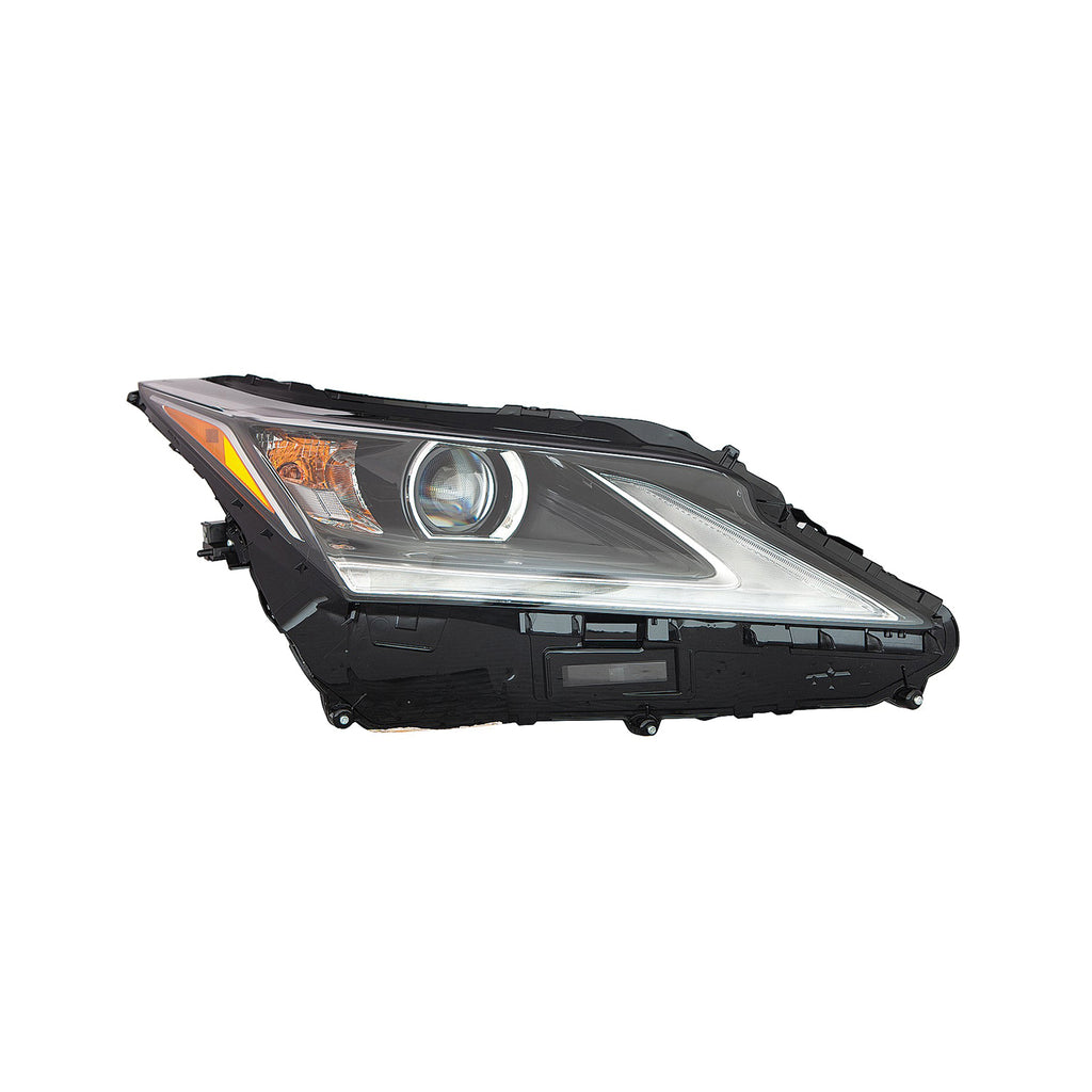 For Lexus RX 350/ 450h 2016 17 18 2019/ RX 350L 2018 2019 Headlight Projector SINGLE BEAM w/o COLD CLIMATE SPEC w/o HEADLamp WASHERS CAN Built Passenger Side CAPA Certified 81110-0E260 LX2503173C