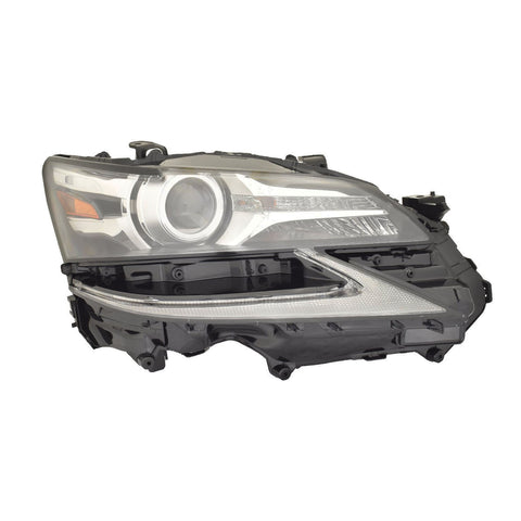 For Lexus GS 350/ 200t/ 300 2016 17 18 19 2020/ 450h 2016 17 2018 Headlight LED Projector w/o AUTO HIGH BEAM CONTROL Passenger Side CAPA Certified 81145-30J30 LX2503169C