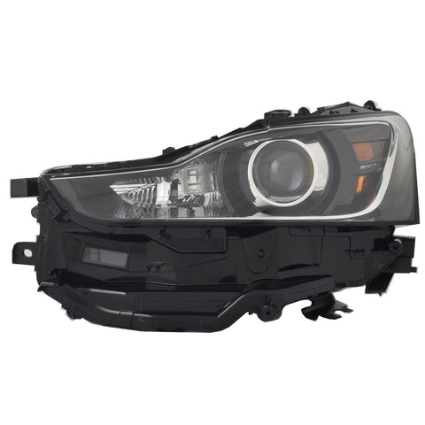 For Lexus IS 200t/ 250/ 300/ 350 2017 18 19 2020 Headlight LED w/o Adaptive w/o LED SIGNAL Lamp w/ AUTO LEVELING Driver Side CAPA Certified 81185-53810 LX2502170C