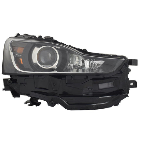 For Lexus IS 200t/ 250/ 300/ 350 2017 18 19 2020 Headlight LED w/o Adaptive w/o LED SIGNAL Lamp w/ AUTO LEVELING Passenger Side CAPA Certified 81145-53810 LX2503170C