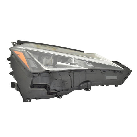 For Lexus UX 200/ 250h 2019 2020 Headlight w/o Fog Light & LOGO & BLACK LINE Passenger Side CAPA Certified 81140-76220 LX2503184C