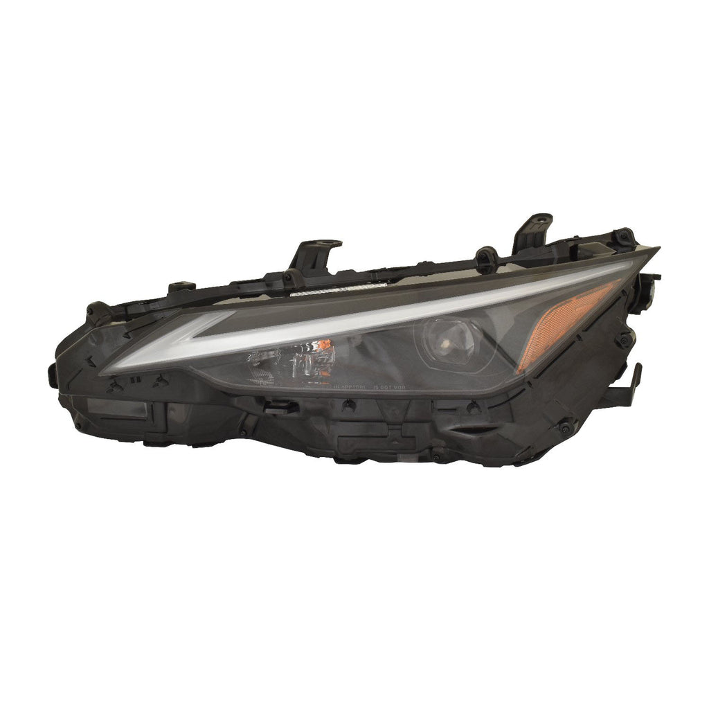 For Lexus IS 250/ 350/ 200t/ 300 2021 22 23 24 2025 Headlight w/o LED SIGNAL Lamp Driver Side CAPA Certified 81185-53A00 LX2502190C