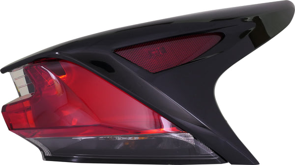 For Lexus NX 200t/ 300/ 300h 2015 16 2017 Tail Light LED w/o TURN SIGNAL BULB Outer Passenger Side CAPA Certified 81551-78011 LX2805117C