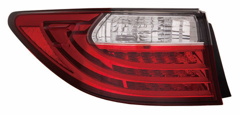 For Lexus ES 350/ 300h 2013 14 2015 Tail Light Outer Driver Side CAPA Certified 81561-33560 LX2804113C