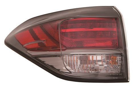 For Lexus RX 350 2013 14 2015/ RX450h 2015 Tail Light Outer CAN Built Driver Side CAPA Certified 81560-0E090 LX2804112C