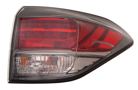 For Lexus RX 350 2013 14 2015/ RX450h 2015 Tail Light Outer CAN Built Passenger Side CAPA Certified 81550-0E090 LX2805112C