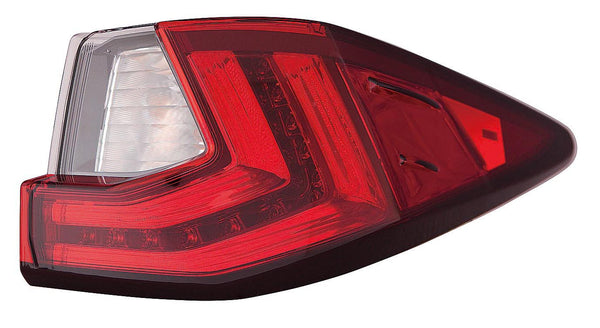 For Lexus RX 350/ 450h 2016 17 18 19 2020/ RX 350L/ 450L 2018 19 2020 Tail Light Outer STD CAN Built Passenger Side 81550-0E130 LX2805133