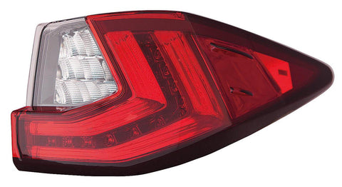 For Lexus RX 350/ 450h 2016 17 18 2019/ RX 350L/ 450L 2018 19 2020 Tail Light Outer Premium CAN Built Passenger Side CAPA Certified 81550-0E140 LX2805131C