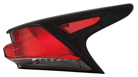 For Lexus NX 200t/ 300/ 300h 2018 19 20 2021 Tail Light Outer Passenger Side CAPA Certified 81550-78040 LX2805137C
