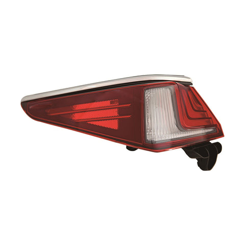 For Lexus ES 350 2019 20 21 22 23 2024/ 300h 2019 20 21 22 23 2024 Tail Light Outer w/o F Sport Pkg US Built Driver Side CAPA Certified 81560-06611 LX2804140C