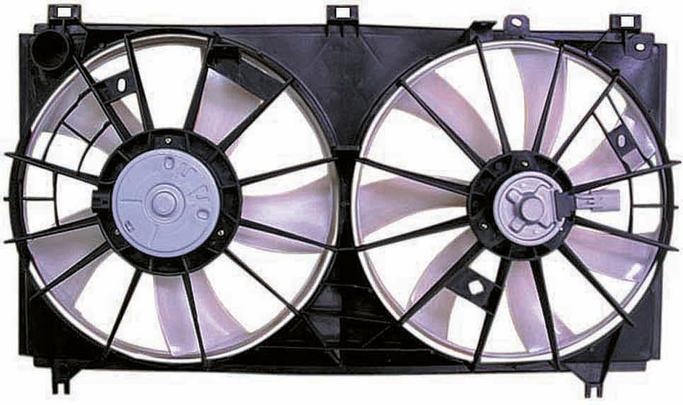 For Lexus IS 250 2006 2007 Radiator A/C Fan Assembly M:R:16363-74340 L:16363-31040+B:R:16361-31100 L:16 LX3120101