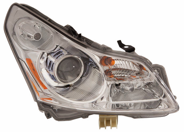 For Infiniti G37 Sedan 2009 Headlight w/o Tech Pkg Driver Side 26060-JK60E IN2502146