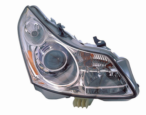 For Infiniti G35 Sedan 2007 2008 Headlight w/o TECHNOLGY Pkg Passenger Side 26010-JK60C IN2503137