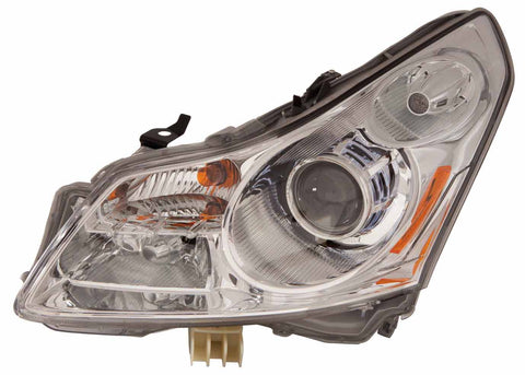 For Infiniti G37 Sedan 2009 Headlight w/o Tech Pkg Passenger Side 26010-JK60E IN2503146