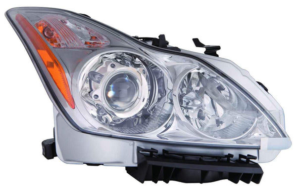For Infiniti G37 Coupe w/o Premium Pkg 2008 09 2010/ Convertible. w/o Tech 2009 2010 Headlight Passenger Side 26010-JL02B IN2503147