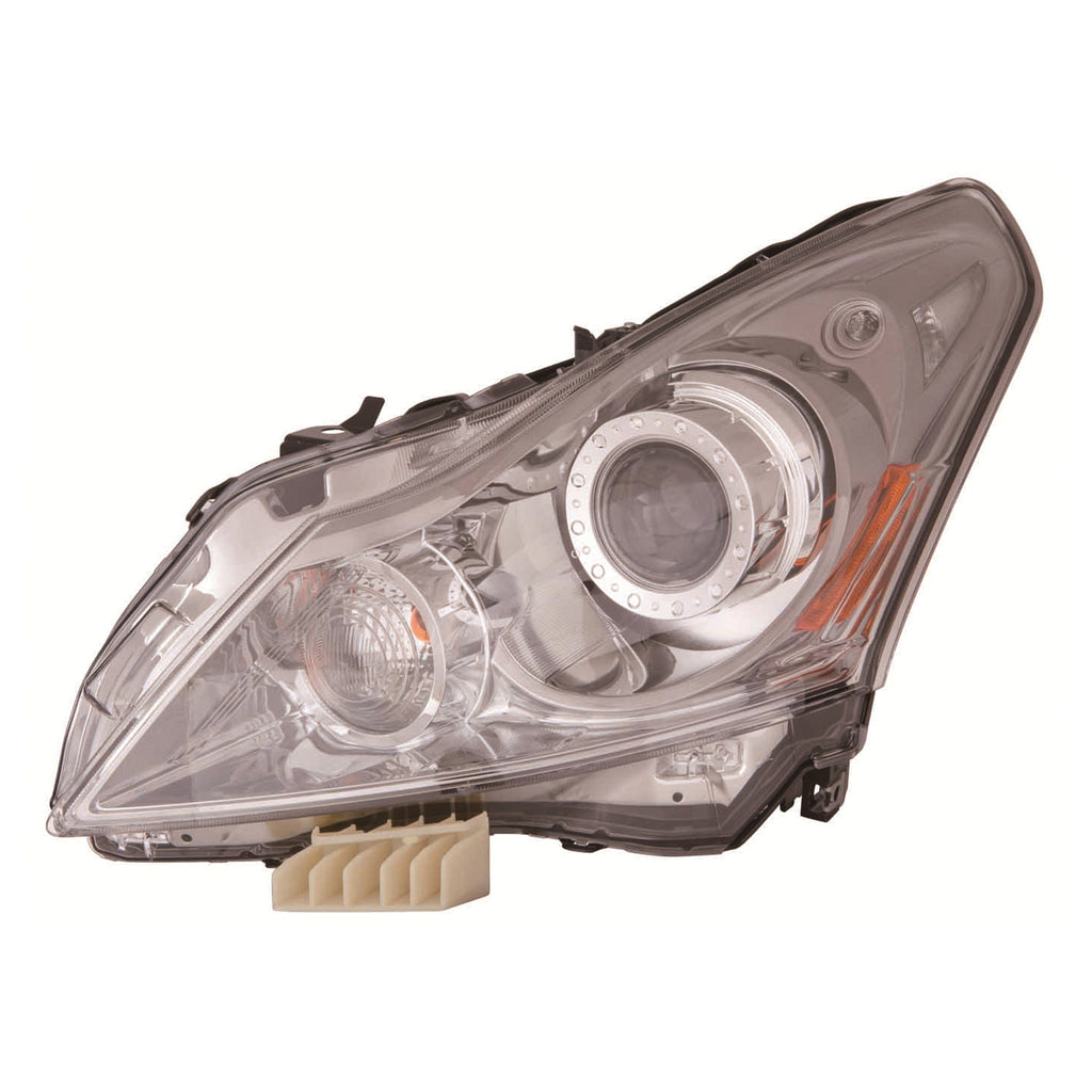 For Infiniti G37 Sedan 2010 11 12 2013/ G25 2011 2012/ Q40 2015 Headlight BASE/ JOURNEY HID Driver Side CAPA Certified 26060-1NM0C IN2502140C