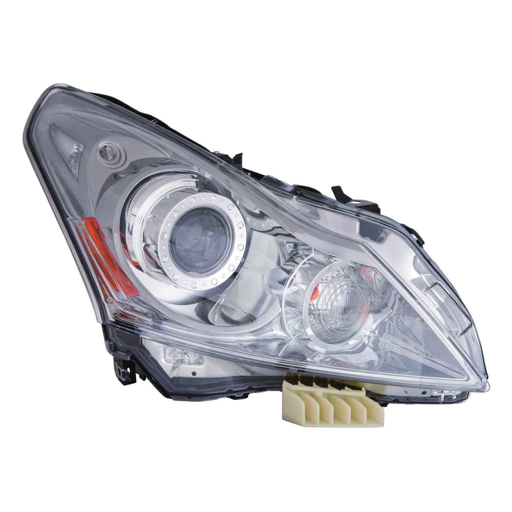 For Infiniti G37 Sedan 2010 11 12 2013/ G25 2011 2012/ Q40 2015 Headlight BASE/ JOURNEY HID Passenger Side CAPA Certified 26010-1NM0C IN2503140C
