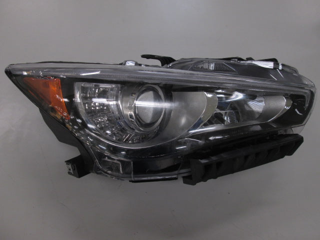 For Infiniti Q50/ Hybrid 2014 15 16 2017 Headlight FULL LED Halogen w/o Adaptive Passenger Side CAPA Certified 26010-4HB0B IN2503157C