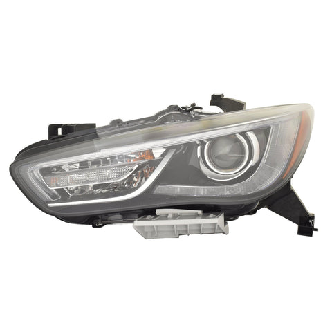For Infiniti QX60 From 7/ 2016-2016 Headlight Driver Side CAPA Certified 26060-9NF2B IN2502173C