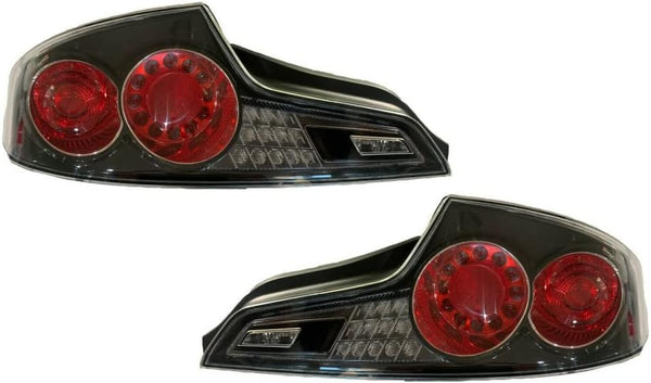 For Infiniti G35 Coupe 2006 2007 Tail Light Black Bezel SET  IN2811111