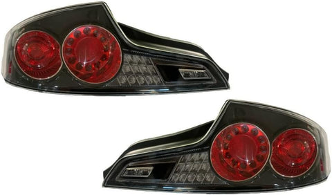 For Infiniti G35 Coupe 2006 2007 Tail Light Black Bezel SET  IN2811111