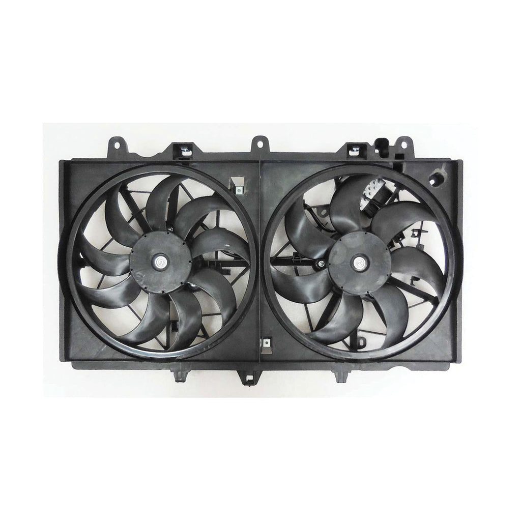 For Infiniti Q50 2014 15 16 17 2018/ Q60 2017 2018 3.0L Turbo BASE/ Premium/ LUXE Radiator A/C Fan w/ CONTROL MODULE 214814HK0A IN3115114