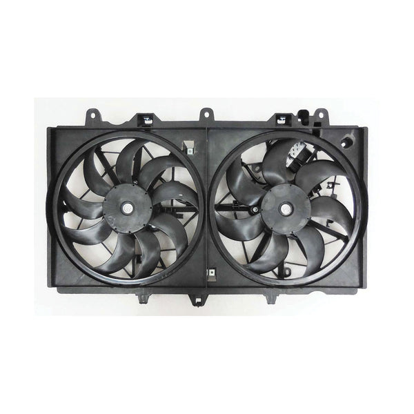 For Infiniti Q50 2014 15 16 17 2018/ Q60 2017 2018 3.0L Turbo BASE/ Premium/ LUXE Radiator A/C Fan w/ CONTROL MODULE 214814HK0A IN3115114