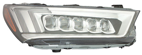 For Acura MDX/ Sport Hybrid 2017 18 19 2020 Headlight FULL LED w/o AUTO LEVEL CONTROL AdVance/ BASE/ ELITE/ NAVI/ Tech w/o LOGO Passenger Side CAPA Certified 33100-TZ5-A51 AC2503130C