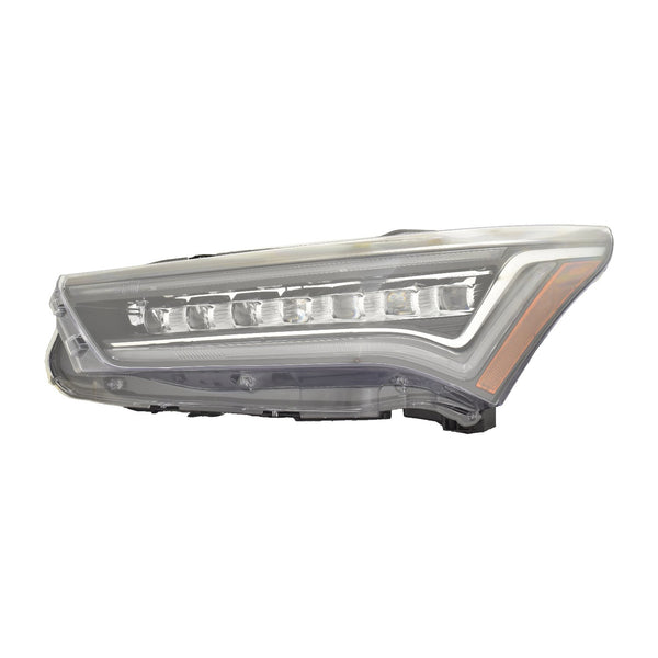 For Acura RDX A-SPEC/ PLATINUM 2019 20 2021/ w/ PMC Pkg 21/ w/o PMC Pkg w/o Adaptive AdVance/ BASE/ ELITE/ Tech 2022 23 24 2025 Headlight LED w/o LOGO Driver Side 33150-TJB-A21 AC2502140