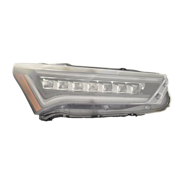 For Acura RDX 2019 20 2021 Headlight FULL LED BASE/ ELITE/ Tech w/o Adaptive Passenger Side 33100-TJB-A01 AC2503133