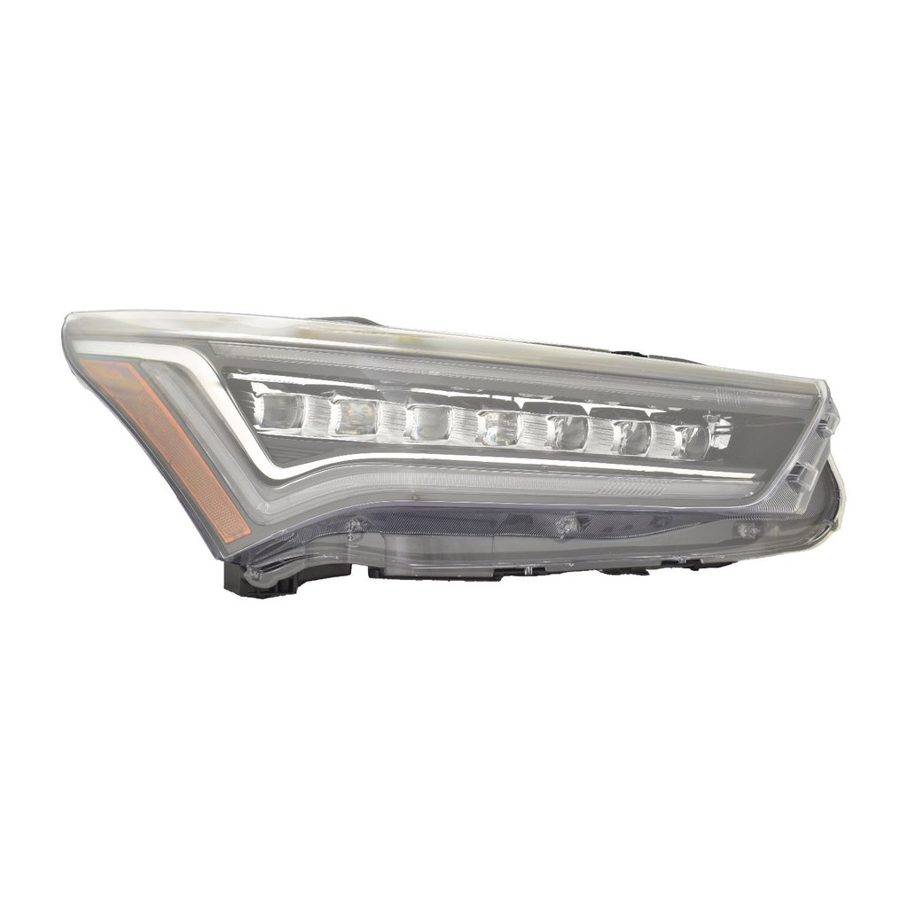 For Acura RDX A-SPEC/ PLATINUM 2019 20 2021/ w/ PMC Pkg 21/ w/o PMC Pkg w/o Adaptive AdVance/ BASE/ ELITE/ Tech 2022 23 24 2025 Headlight LED w/o LOGO Passenger Side 33100-TJB-A21 AC2503140