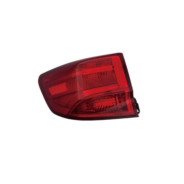 For Acura MDX 2014 15 16 17 18 19 2020 AdVance/ BASE/ ELITE/ NAVI/ Tech/ Plus/ Sport Hybrid 2017 18 19 2020 Tail Light Outer Driver Side CAPA Certified 33550-TZ5-A02 AC2804103C