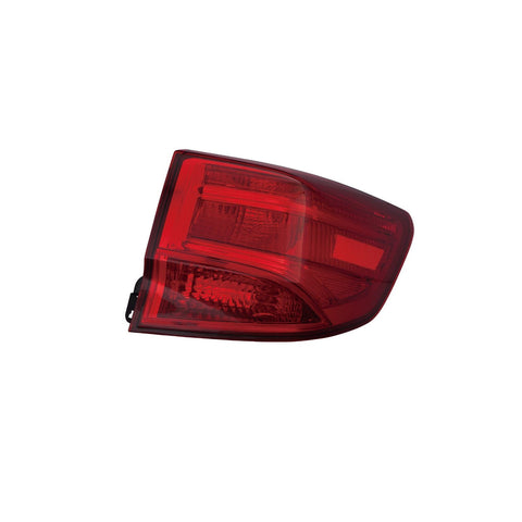 For Acura MDX 2014 15 16 17 18 19 2020 AdVance/ BASE/ ELITE/ NAVI/ Tech/ Plus/ Sport Hybrid 2017 18 19 2020 Tail Light Outer Passenger Side CAPA Certified 33500-TZ5-A02 AC2805103C