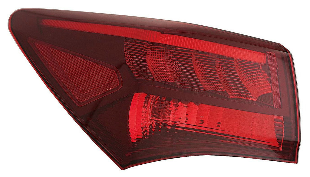 For Acura TLX 2018 19 2020 Tail Light Outer L/ ELITE/ Tech A SPEC DARK Chrome Driver Side CAPA Certified 33550-TZ3-A61 AC2804112C
