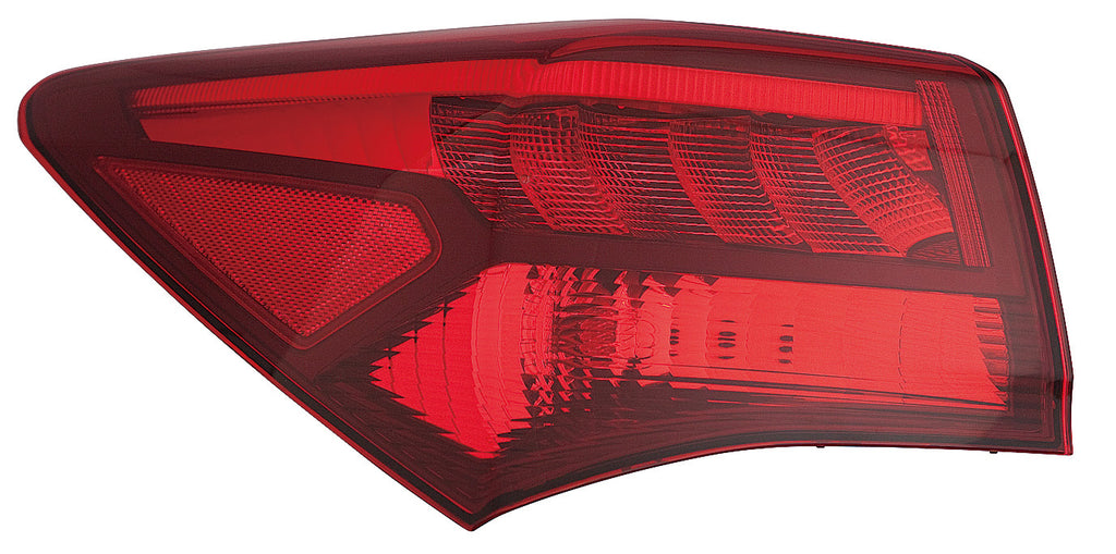 For Acura TLX 2015 16 2017 Tail Light Outer Driver Side CAPA Certified 33550-TZ3-A01 AC2804106C