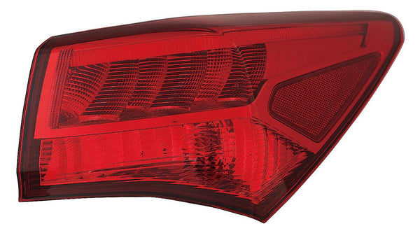 For Acura TLX 2018 19 2020 Tail Light Outer R AdVance/ BASE/ Tech Chrome Passenger Side CAPA Certified 33500-TZ3-A51 AC2805109C