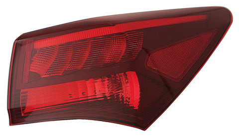 For Acura TLX 2018 19 2020 Tail Light Outer L/ ELITE/ Tech A SPEC DARK Chrome Passenger Side CAPA Certified 33500-TZ3-A61 AC2805112C