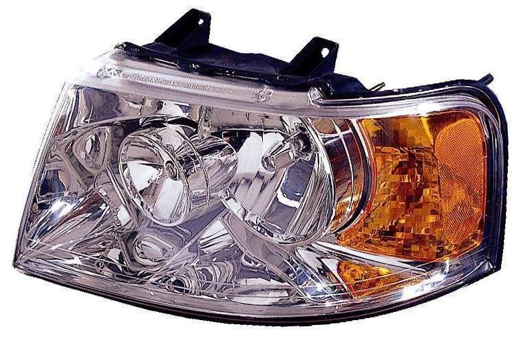 For Ford Expedition 2003 04 05 2006 Headlight CROM w/o OFF ROAD Pkg Driver Side CAPA Certified 6L1Z 13008 BA FO2502181C