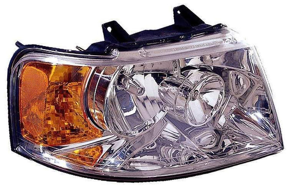 For Ford Expedition 2003 04 05 2006 Headlight CROM w/o OFF ROAD Pkg Passenger Side CAPA Certified 6L1Z 13008 AA FO2503181C
