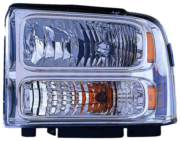 For Ford F-Pickup Super Duty 12/ 7/ 2004 05 06 2007 Headlight w/o H.D.(KENTUCKY PLANT) Chrome Driver Side 6C3Z 13008 BB FO2502217