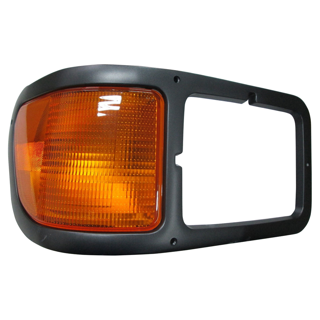For Ford F-650/ F-750 2000-2015 Headlight Bezel w/ Parking Light Gray Passenger Side F6HZ 13200 AAE
