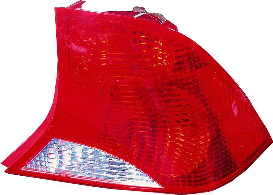 For Ford Focus Sedan 2001 2002 Tail Light Passenger Side 2 BULBS Black HOUSING 1S4Z 13404 BA FO2801177