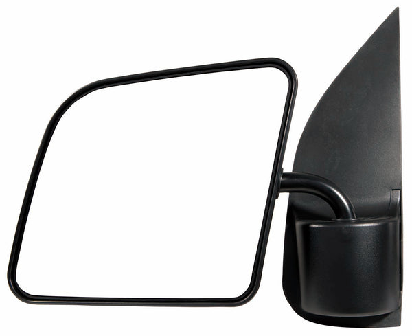 For Ford Econoline Van 1992-2007 (FLAT) SWING LOCK (PADDLE) Manual Mirror Driver Side (Textured) F4UZ17683A FO1320172