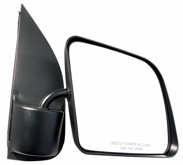 For Ford Econoline Van 1992-2007 (CONVEX) SWING LOCK (PADDLE) Manual Mirror Passenger Side (Textured) F4UZ17682A FO1321173