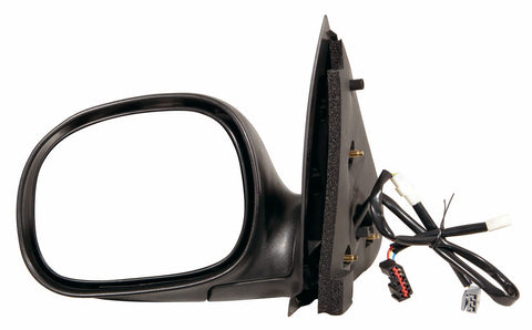 For Ford F-150/ 250 LD Regular/ SUPER Cab Power Contour 1998 99 00 2001 w/o Signal Power Non-Heated Mirror Driver Side (Paint-to-Match) F85Z17683FAB+XL1Z17D743AAA FO1320134