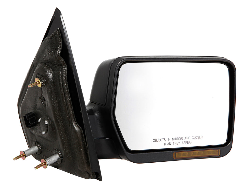 For Ford F-150 2007 2008 Power Heated w/ Signal w/o Puddle Lamp Mirror Passenger Side (Textured) 8L3Z 17682 FA FO1321321