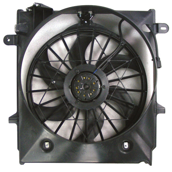 For Ford Ranger 2.3L AT 2001 02 2003/ 2.3L w/ AC 2004 05 06 07 2008 Radiator A/C Fan Assembly 5L5Z 8C607 A FO3115161