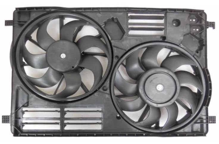 For Ford Escape 1.5L Turbo 2013 14 15 16 17 2018/ 2.0L Turbo w/o Towing Pkg 2017 2018/ Lincoln MKC 2016 2017 Radiator A/C Fan Assembly EJ7Z8C607C FO3115216