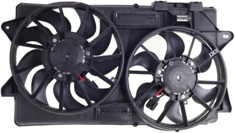 For Ford Mustang 2.3L Turbo Coupe/ Convertible 2015 16 17 18 19 20 21 22 2023 Radiator A/C Fan Assembly FR3Z 8C607 B FO3115204